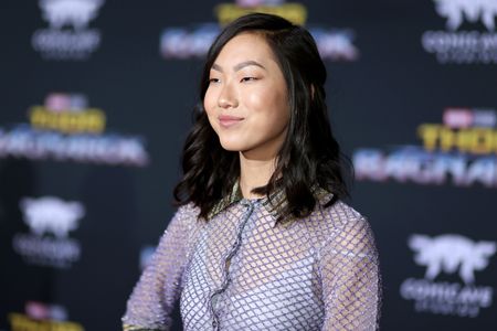 Madison Hu at an event for Thor: Ragnarok (2017)