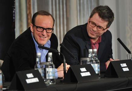 Clark Gregg and Jeremy Latcham at an event for The Avengers (2012)