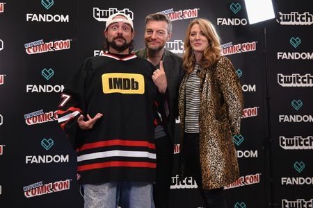Kevin Smith, Charlie Brooker, and Annabel Jones