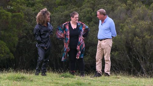Harry Redknapp, Fleur East, and Anne Hegerty in I'm a Celebrity, Get Me Out of Here! (2002)