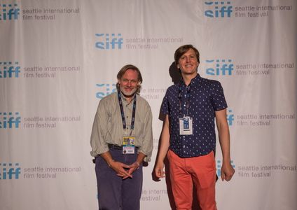 John W. Comerford and Jagger Gravning at an event for Wallflower (2019)