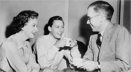 Deborah Kerr, Robert Anderson, and John Kerr in Tea and Sympathy (1956)