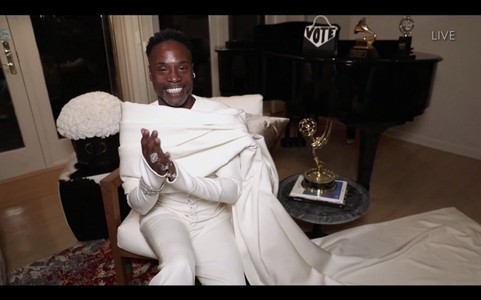 Billy Porter at an event for The 72nd Primetime Emmy Awards (2020)