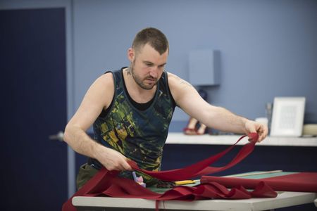 Evan Biddell in Project Runway All Stars: Nina Says Don't Cry Over Spilt Silk (2019)