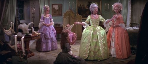 Rosalind Ayres, Gemma Craven, Sherrie Hewson, and Margaret Lockwood in The Slipper and the Rose: The Story of Cinderella