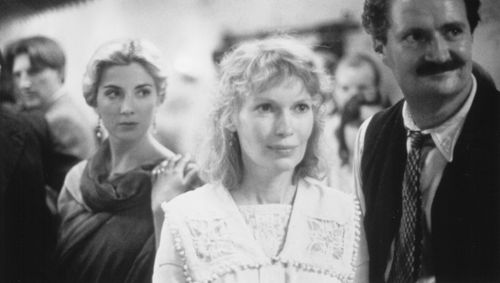 Jim Broadbent, Mia Farrow, and Natasha Richardson in Widows' Peak (1994)