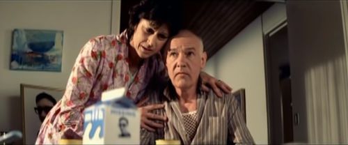 Bill Rourke and Ingrid Evans in Blur: Coffee & TV (1999)