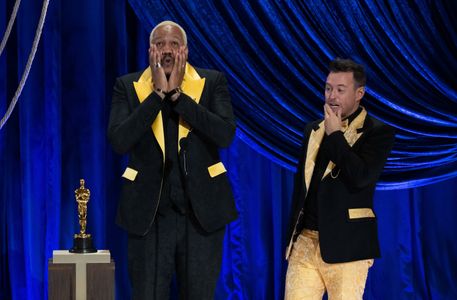 Martin Desmond Roe and Travon Free at an event for The Oscars (2021)