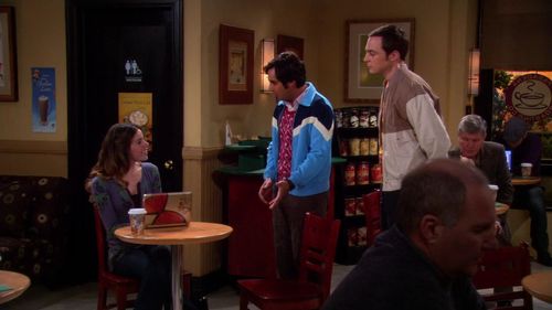 Jim Parsons, Tiffany Dupont, and Kunal Nayyar in The Big Bang Theory (2007)