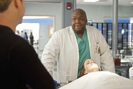 Windell Middlebrooks and Danielle Litak in Body of Proof (2011)