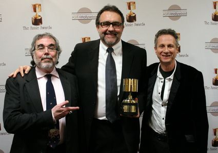 Don Hahn, Charles Solomon, and Peter Schneider