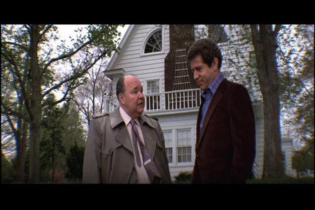 John Harkins and Tony Roberts in Amityville 3-D (1983)