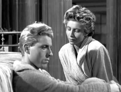 Edouard Dermithe and Nicole Stéphane in Les Enfants Terribles (1950)