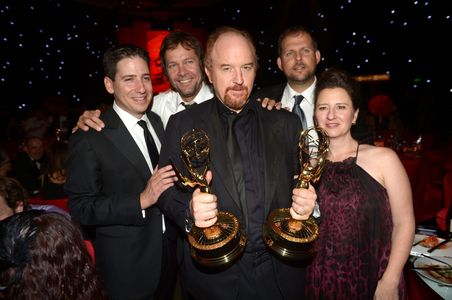Dave Becky, Blair Breard, Louis C.K., and Nick Grad at an event for The 64th Primetime Emmy Awards (2012)