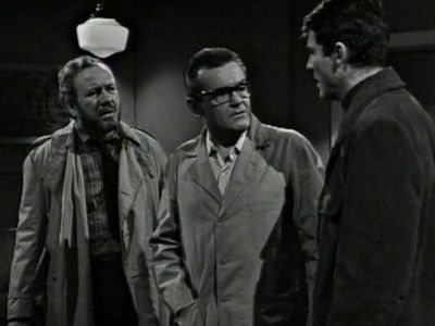 Joel Crothers, David Ford, and Robert Gerringer in Dark Shadows (1966)