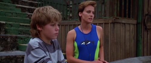 Lori Petty and Jason James Richter in Free Willy (1993)