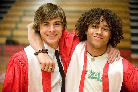 Corbin Bleu and Zac Efron in High School Musical 3: Senior Year (2008)