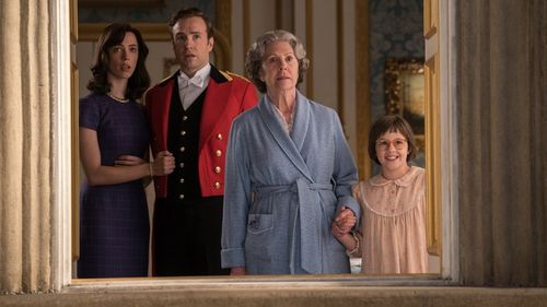 Rebecca Hall, Penelope Wilton, Rafe Spall, and Ruby Barnhill in The BFG (2016)