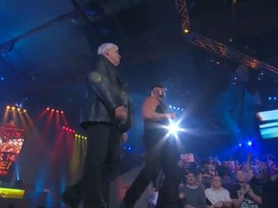 Hulk Hogan and Eric Bischoff in TNA iMPACT! Wrestling (2004)