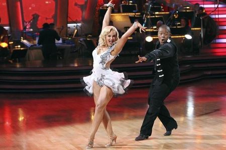 Kyle Massey and Lacey Schwimmer in Dancing with the Stars (2005)
