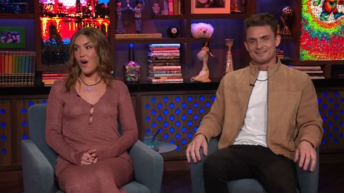 Christina 'Tinx' Najjar and James Kennedy in Watch What Happens Live with Andy Cohen: Tinx & James Kennedy (2023)