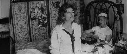 Anouk Aimée and Alan Scott in Lola (1961)