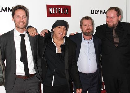 Steven Van Zandt, Trond Fausa, Tommy Karlsen, and Fridtjov Såheim at an event for Lilyhammer (2012)
