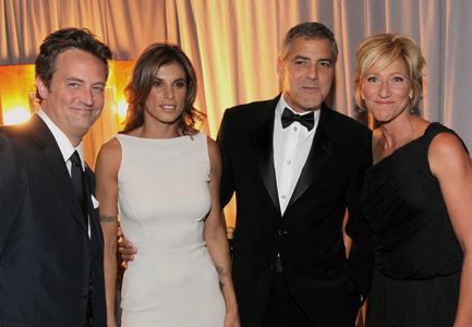 George Clooney, Matthew Perry, Edie Falco, and Elisabetta Canalis