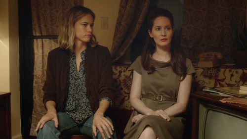 Cody Horn and Megan Channell in Ask for Jane