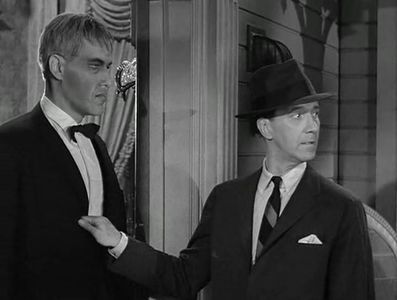Ted Cassidy and Lee Goodman in The Addams Family (1964)