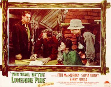 Alan Baxter, Henry Brandon, Fred MacMurray, and Fred Stone in The Trail of the Lonesome Pine (1936)