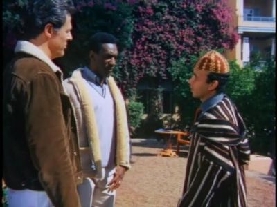 Bill Cosby, Robert Culp, and Fouad Said in I Spy (1965)