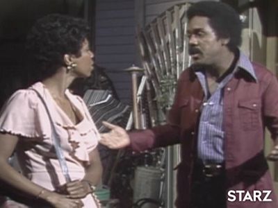 Gloria Delaney and Demond Wilson in Sanford and Son (1972)