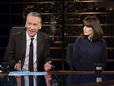 Bill Maher and Zooey Deschanel in Real Time with Bill Maher (2003)