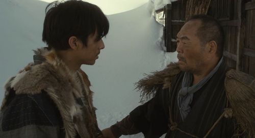 Guts Ishimatsu and Shinnosuke Mitsushima in Oshin (2013)