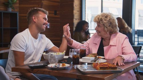 Chase Chrisley and Faye Chrisley in Chrisley Knows Best: Catcher If You Can (2021)