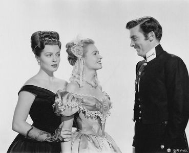 Donna Reed, Lana Turner, and Richard Hart in Green Dolphin Street (1947)