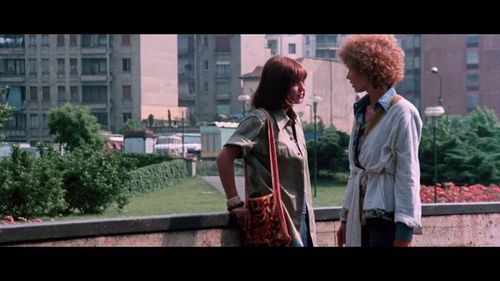 Patrizia Castaldi and Jenny Tamburi in The Suspicious Death of a Minor (1975)