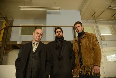 Adam Goldberg, Brian Markinson, and Russell Harvard in Fargo (2014)