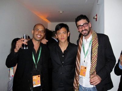 Bandar Albuliwi and John Cho at the 2010 Tribeca Film Festival