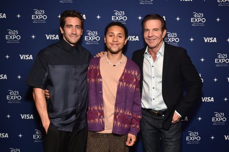 Dennis Quaid, Jake Gyllenhaal, and Jaboukie Young-White