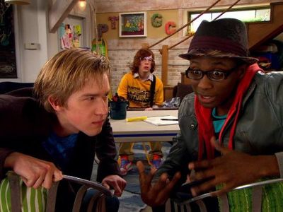 Micah Williams, Jason Dolley, and Ryan Heinke in Good Luck Charlie (2010)