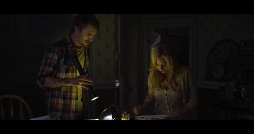 Jesse James and Chelsea Farthing in The Hollow One (2015)