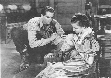 James Ellison, Howard Lang, and Jean Rouverol in Bar 20 Rides Again (1935)
