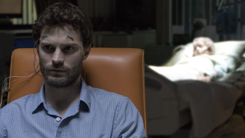 Jamie Dornan and Aiden Longworth in The 9th Life of Louis Drax (2016)