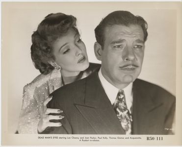 Lon Chaney Jr. and Jean Parker in Dead Man's Eyes (1944)