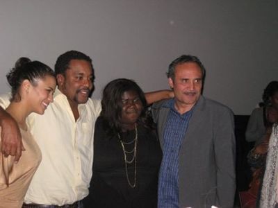 Paula Patton, Lee Daniels, Gabby Sidibe, Vicangelo Bulluck screening of Precious