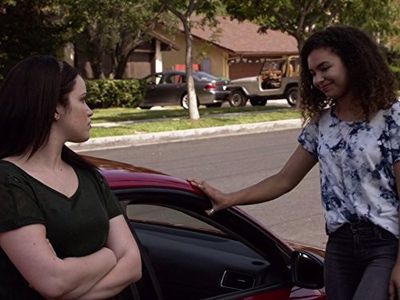 Jessica Sula and Lindsay Pearce in Recovery Road (2016)
