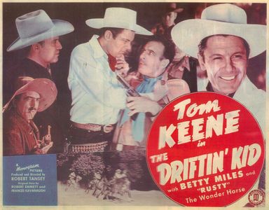 Earl Douglas, Tom Keene, Stanley Price, and James Sheridan in The Driftin' Kid (1941)