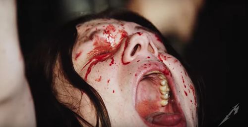 Lucian Charles Collier in Metallica's 'MANUNKIND' Music Video - Teaser for 'Lords Of Chaos' Movie.